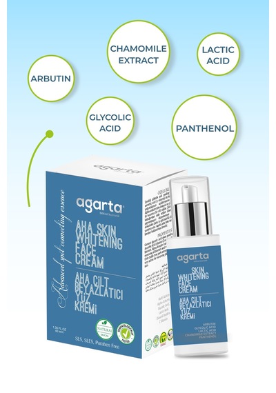 Agarta Doğal Cilt Beyazlatıcı ve Leke Karşıtı Krem 50 ML