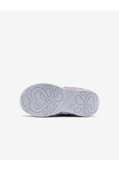 Skechers İnfinite Heart Lights - Lovin Hearts Küçük Kız Çocuk Gri Işıklı Bot 303054n Smlt Gri