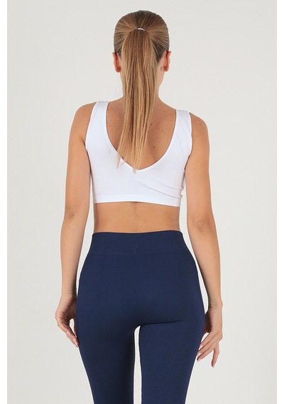 Doremi Seamless Kaplı Spor Büstiyer Beyaz-s-m BEYAZ Beyaz