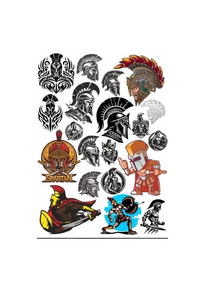 Spartalı Sticker Set