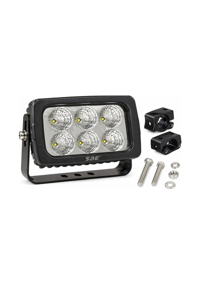 Mega Oto Market 6 Led Off Road Projektör Work Light 9-36v Ip68 Su Geçirmez Araç Üstü Çalışma Lambası Sis Farı