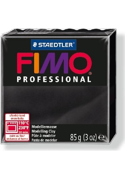 Staedtler Fimo Professional Polimer Kil 85 Gr. 9 Siyah