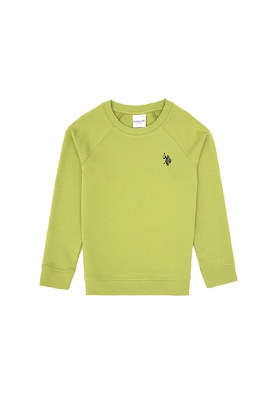 U.S. Polo Assn. Erkek Çocuk Fıstık Yeşili Basic Bisiklet Yaka Sweatshirt 50313832-VR087 U.S. Polo Assn. Erkek Çocuk Fıstık Yeşili Basic Bisiklet Yaka Sweatshirt 50313832-VR087