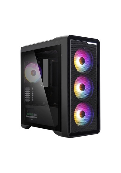 Zalman M3 Plus RGB 4 Adet RGB Fanlı Temper Camlı Siyah mATX Mini Tower Kasa
