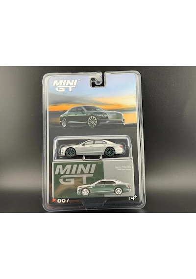 Mini Gt 1:64 Bentley Flying Spur White Sand Verdant Mgt00867