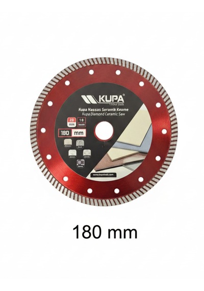 Kupa Hassas Seramik - Granit Kesme Diski 180 Mm - 1,8 İncelik