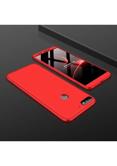 Huawei Y7 2018 Kilif Kamera Çikintili 360 Tam Koruma Ays 562164579