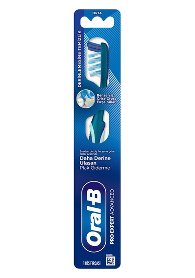 Oral-b Pro-expert Advanced Derinlemesine Temizlik Diş Fırçası Orta - 4 Adet Tarı