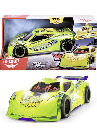 Dickie Speed Tronic Sürtmeli Işıklı Sesli Yarış