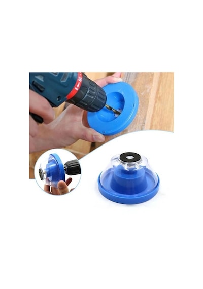 Hokorı Matkap Tozu Toplama Aparatı 4-10mm Uç Uyumlu - Tozsuz, Temiz Delme Ve Toz Tutucu Başlık