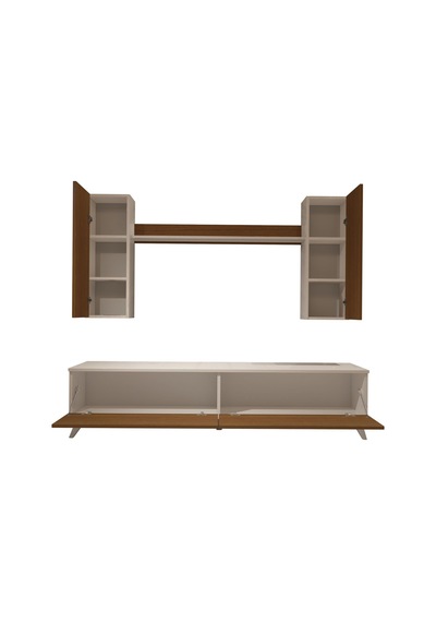 Decoraktiv Eko 7 Mdf Std Retro Tv Ünitesi Tv Sehpası Beyaz - Ceviz Decoraktiv Eko 7 Mdf Std Retro Tv Ünitesi Tv Sehpası Beyaz - Ceviz