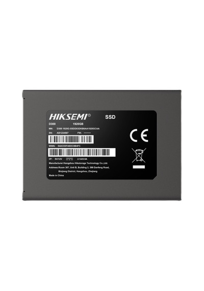 Hiksemi Hs-ssd-d300-1920g 1.92 Tb D300 530-500mb/s 2.5 İnch Sata Sunucu Ssd Harddisk