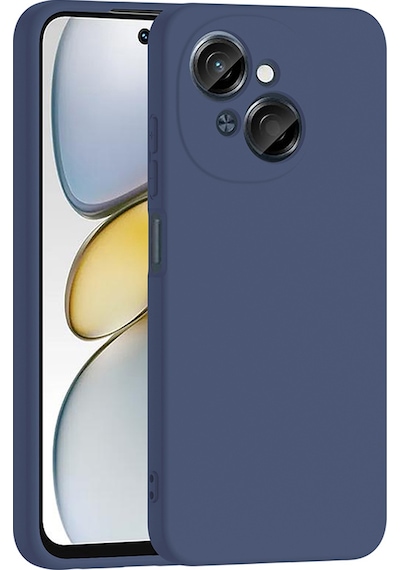 Tecno Spark Go 1 2025 Kılıf Zore Mara Lansman Kapak Lacivert