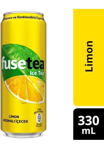 Fuse Tea Limon Aromalı Soğuk Çay 330 Ml X 12 Adet