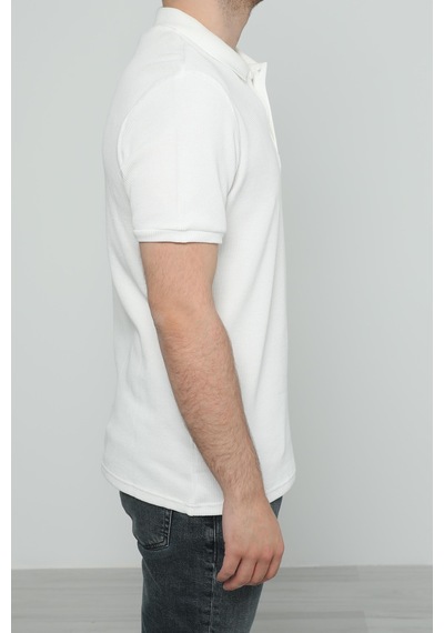 Hscstore Erkek Ekru Tişört - 8423-ekru Ekru