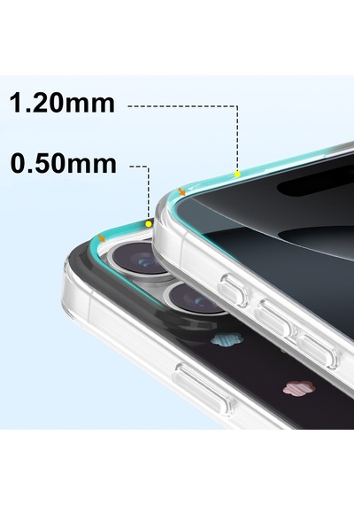 İphone 16 Pro Max Uyumlu Kılıf M-safe Şarj Özellikli Zore Paris Axen Sert Pc Kapak Siyah