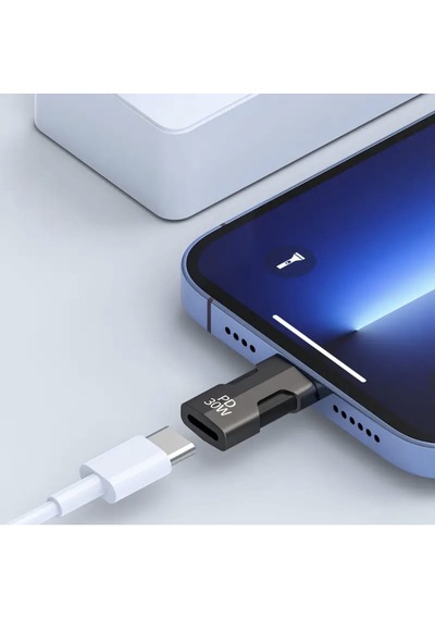 E-kervan Apple Uyumlu iPhone Lightning To Type-c 30w Hızlı Adaptör Çevirici Ce Lisanslı Sağlam 1 Adet