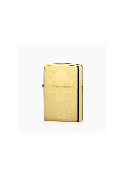 Valkyrie Gold Kuru Kafa Tasarım Usb Şarjlı Elektrikli Rüzgar Geçirmez Çift Arc Ateşleme Çakmak