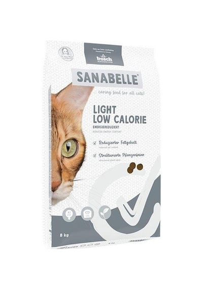 Sanabelle Light Düşük Kalorili Fazla Kilolu Kediler İçin Kuru Kedi Maması 8 Kg