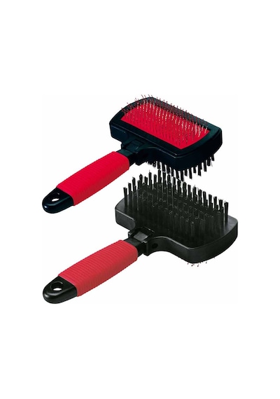 Ferplast Gro 5982 Çift Taraflı Köpek Tarama Fırçası 17 CM