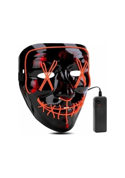 Dodes Led Işıklı Yeşil Maske Çok Renkli