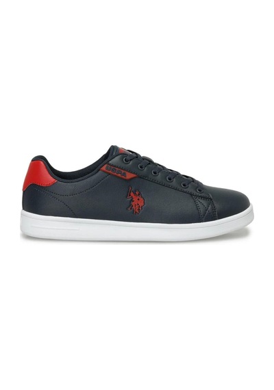 U.s. Polo Assn. Costa 4fx Erkek Lacivert-kırmızı Sneaker Ayakkabı-lacivert Lacivert
