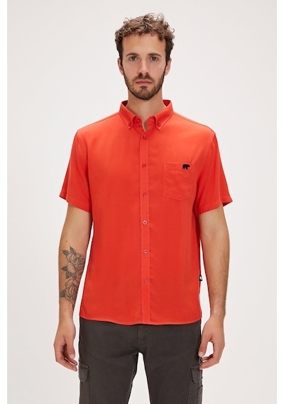 Bad Bear Frank Erkek Gömlek-6413 Ginger Narçiçeği