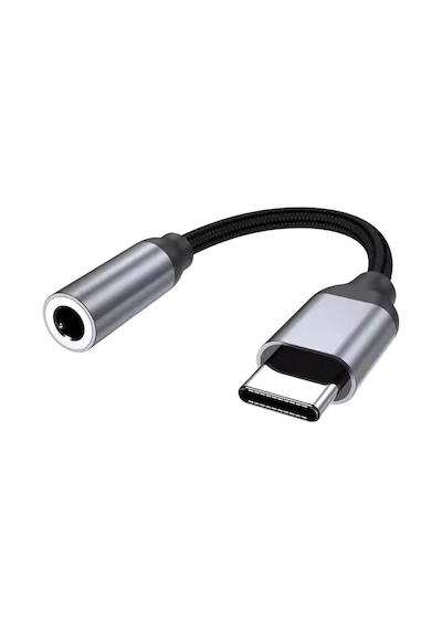 Coofbe Type-c To 3.5mm Aux Dönüştürücü Type-c To 3.5mm Kulaklık Dönüştürücü Ses Dönüştürücü Kablo