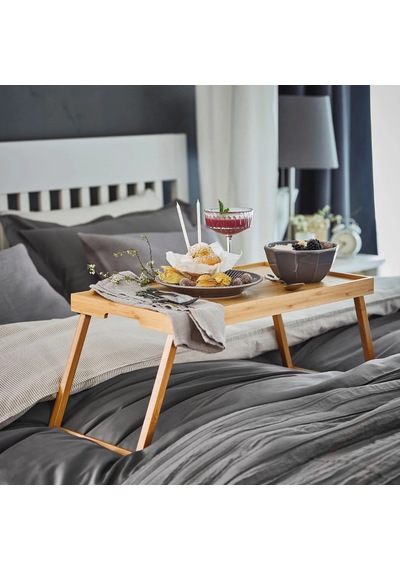 Ikea Resgods Yatak Tepsisi Bambu 30444468 Çok Renkli