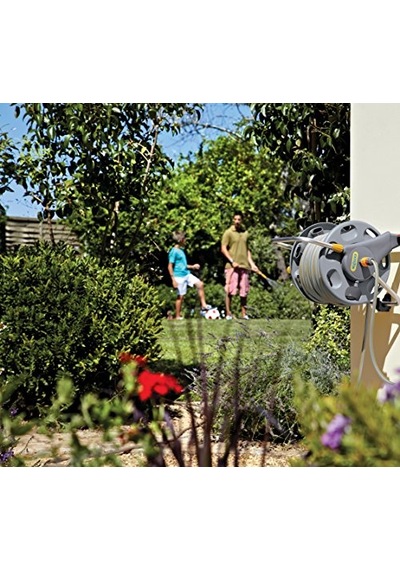 2477h Duvarda Ve Yerde Kullanılabilen 50 M Hortumlu 60 M Kapasiteli Hortum Toplama Sarma Makara Seti