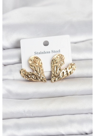 316l Çelik Gold Renk Model Kadın Küpe Çok REnkli 48591806