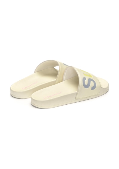 Superga 1908 Slides Polysoft Unisex Bej-gri Terlik Bej-gri-289