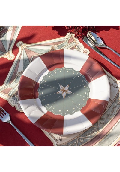 Carousel Kağıt Amerikan Servis 33,3x45 Cm 12'li Paket Beyaz