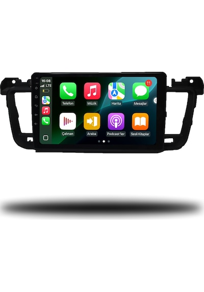 Caros Peugeot 508 2011-2017 Uyumlu Android Multimedya 6gb Ram 128gb Hafıza 9"
