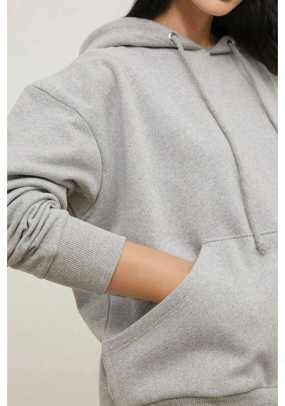 Hiccup Oversize Kapüşonlu Sweatshirt Gri