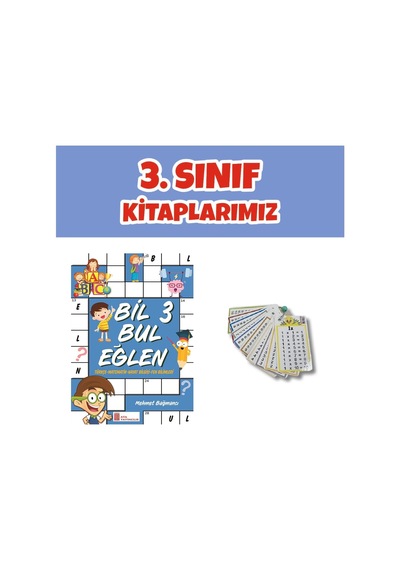 Ata 3.sınıf Bil Bul Eğlen Zincirli Çarpım Tablosu Kartelası Hediyeli