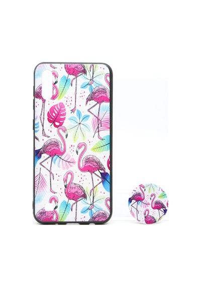 Nettech Samsung Galaxy A10 Uyumlu Desenli Popsocket Seri Arka
