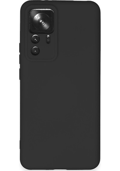 Mi 12t Pro Kılıf Nano İçi Kadife Silikon - Siyah Bzsxx00 1