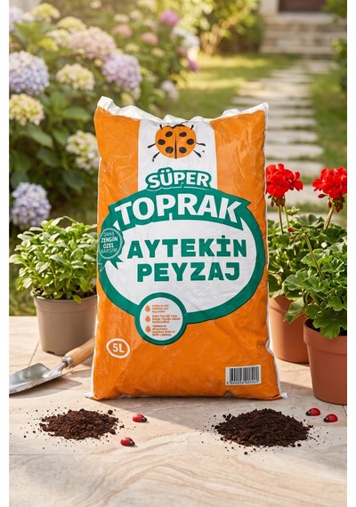 Aytekin Peyzaj Bitki Yetiştirme Toprağı-torf 5 L
