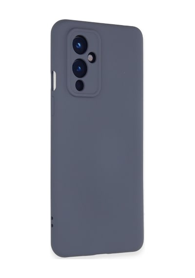 One Plus 9 Kılıf Nano İçi Kadife Silikon - Gri