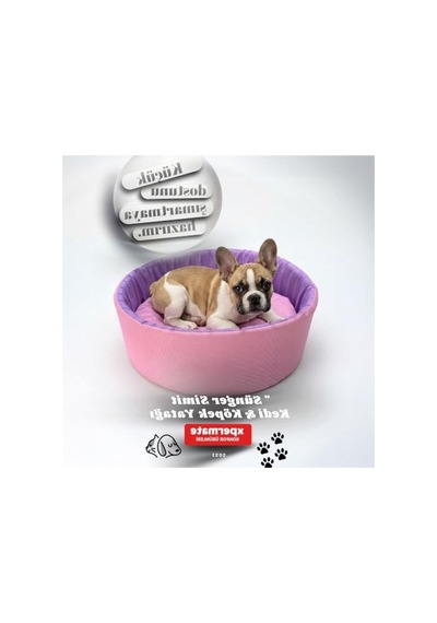 Küçük Irk Köpekler İçin Yatak, Pembe-lila, 45 Cm