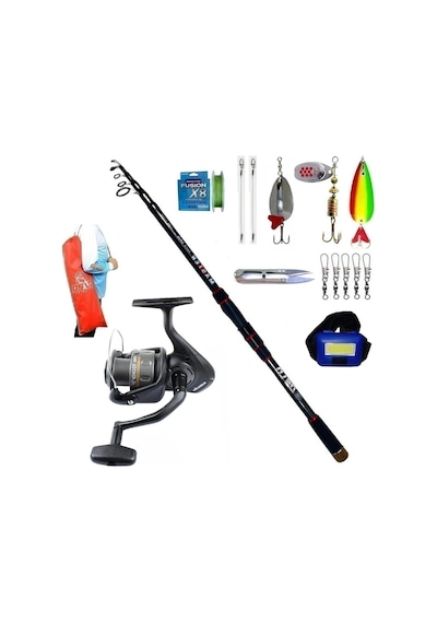 Revenger Rv-40 Oslo Master 270cm 14-42gr Turna Tele Spin Olta Takımı Seti