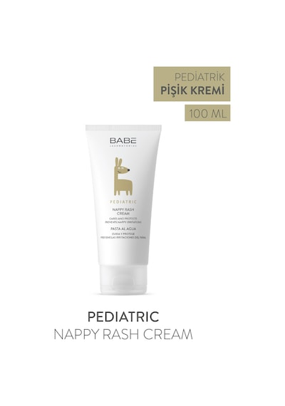 Babe Pediatric Nappy Rash Cream 100 ML - Bebek ve Çocuklar Için Su Bazlı Pişik Kremi