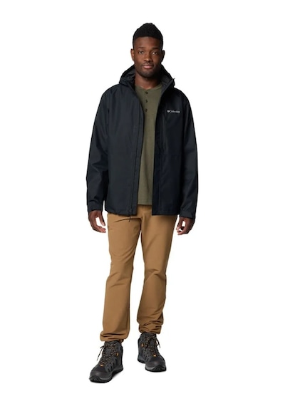 Columbia Hikebound Iı Jacket Siyah Erkek Outdoor Yağmurluk Wm2619 Siyah