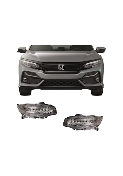 Honda Civic Ön Sağ-sol Set Far Ledli Sedan Hatcback 2016-2021
