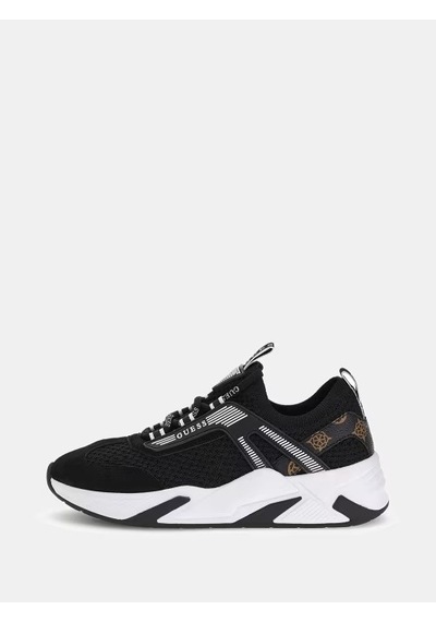 Guess Genga Kadın Sneaker Ayakkabı Flpgenfal12 Siyah