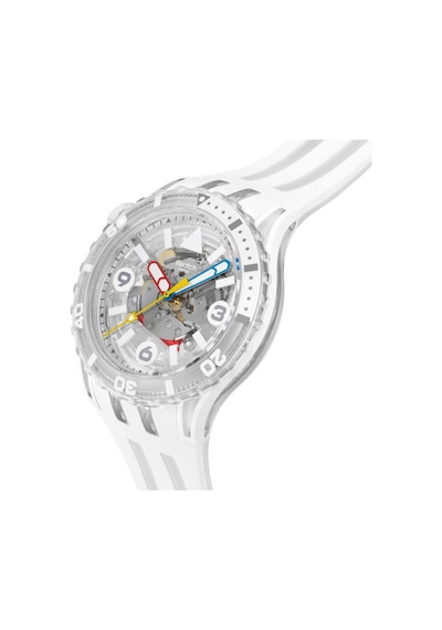 Sscu09k100 Swatch Scubaqua Aurelia Aurita Erkek Kol Saati Sscu09k100 Beyaz