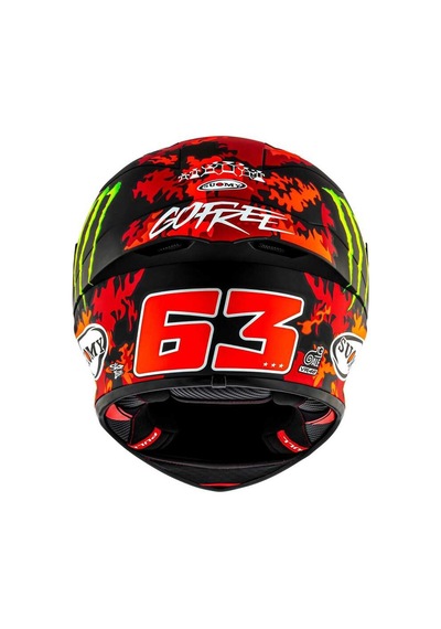 Suomy S1-xr Gp Kask Bagnaıa Monster Edıtıon 2025 Matt Çok Renkli