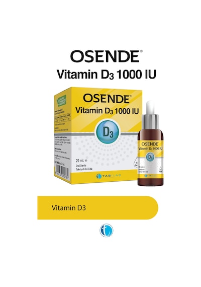 Osende Vitamin D3 1000 Iu Damla 20 ML