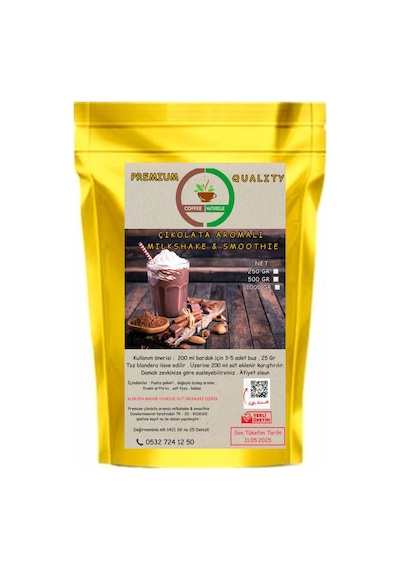 Coffee Naturelle Çikolata Aromalı Milkshake Smoothie 1 KG